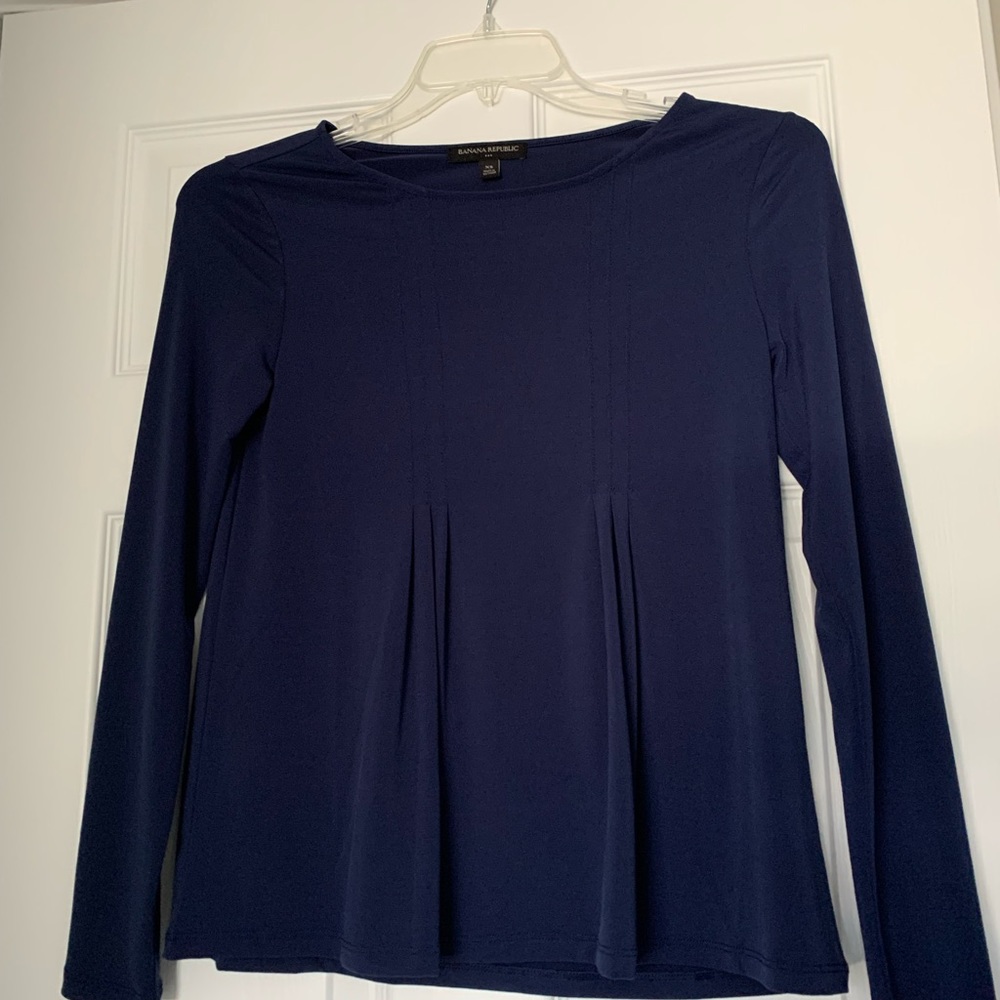 Banana republic navy blue top/tunic
